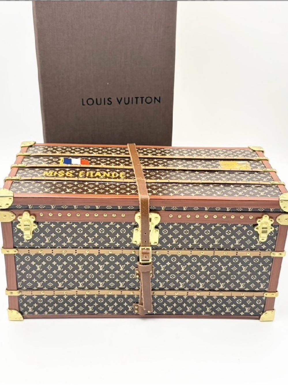 Louis Vuitton Paper Weight Mini Trunk Miss France